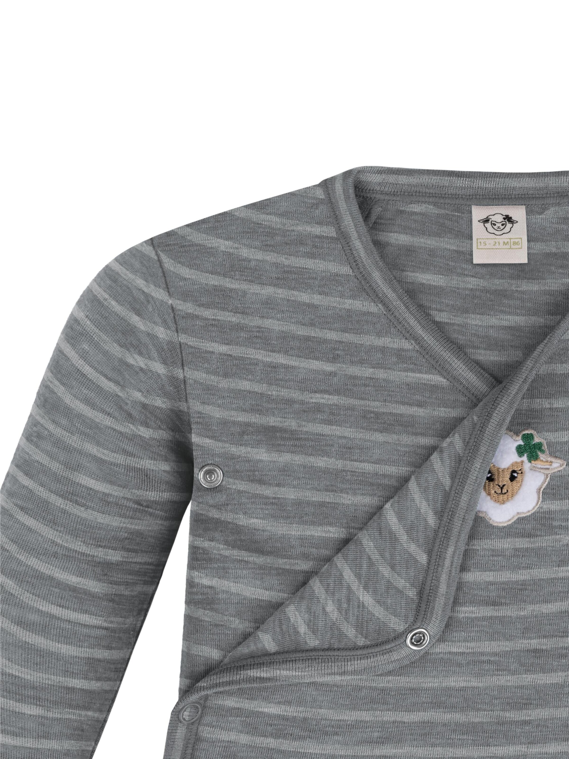 Barboteuse / body 'Kaitaia' normani en gris