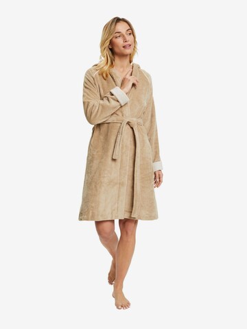 ESPRIT Badjas kort in Beige