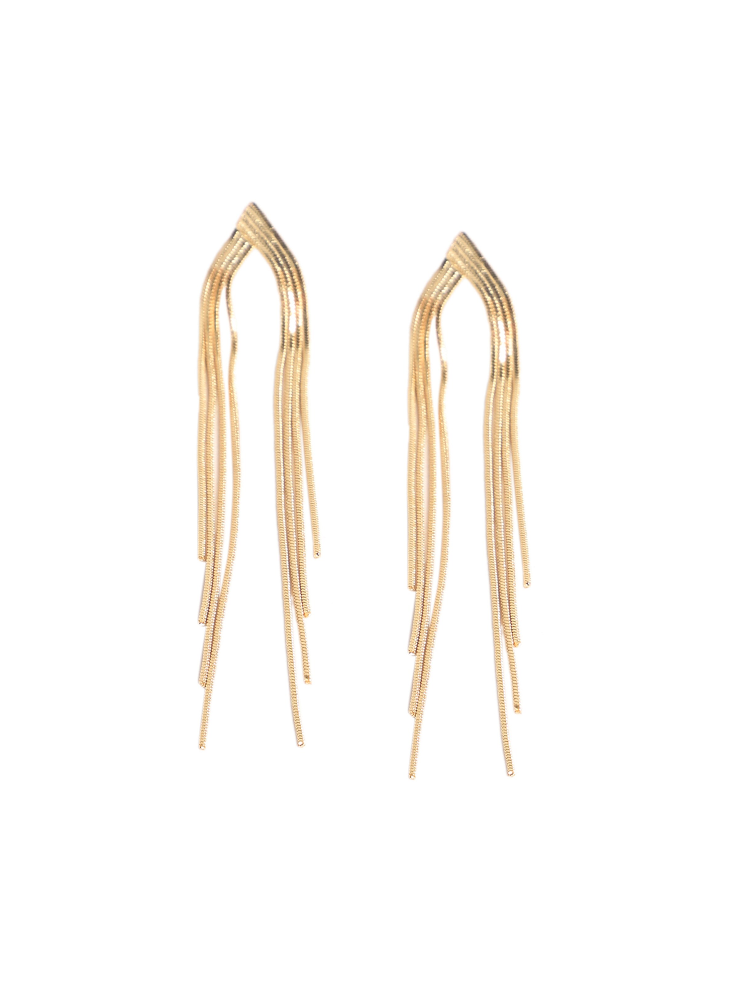 Boucles d'oreilles ' Amuda ' SOHI en or : devant