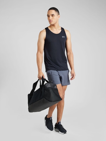 UNDER ARMOUR - Camiseta funcional 'Streaker' en negro