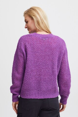 PULZ Jeans Sweater 'ziris' in Purple