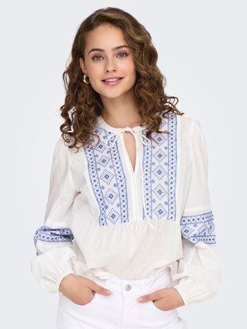 JDY Bluse 'Lulu' i hvid