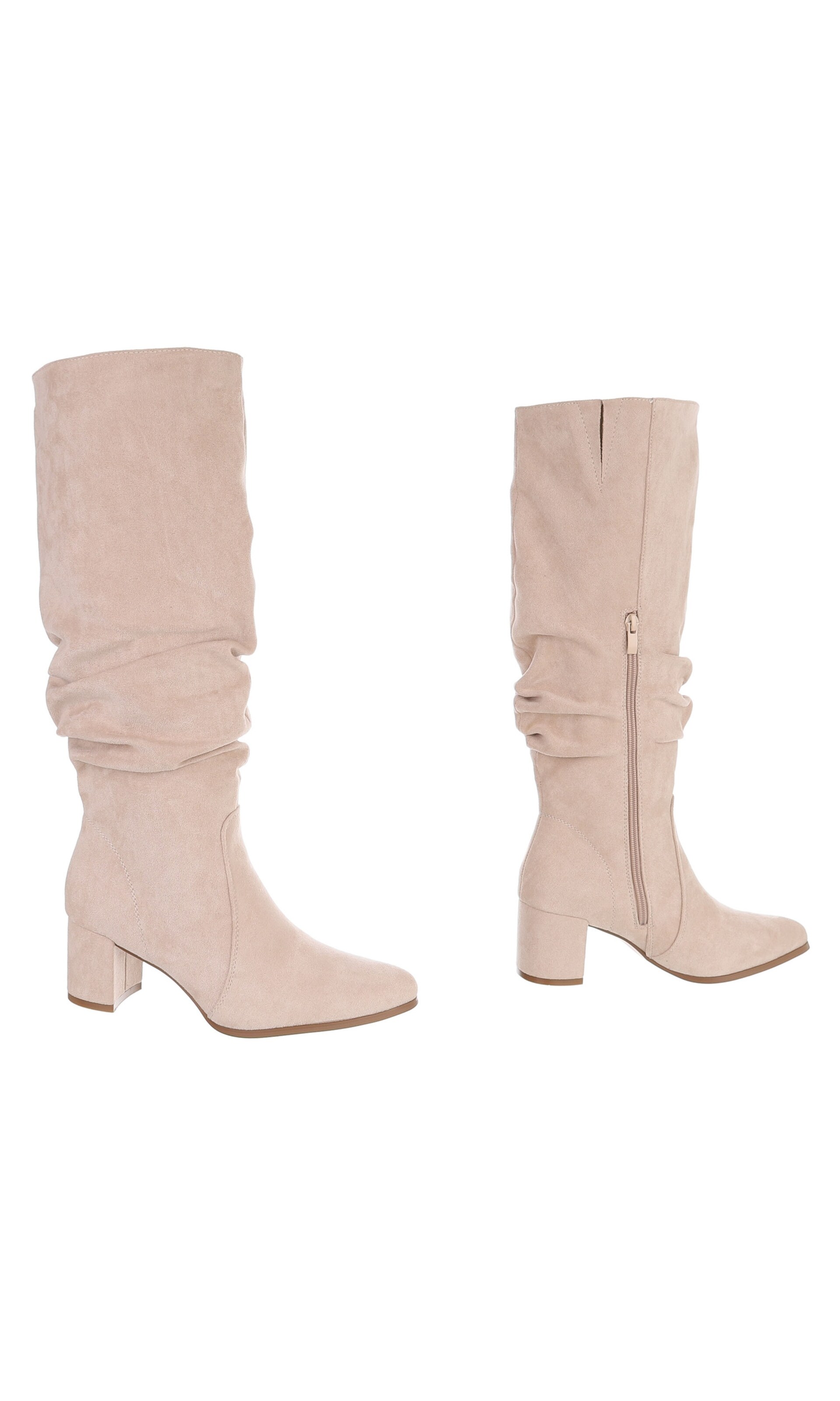 Ital-Design Stiefel in Beige