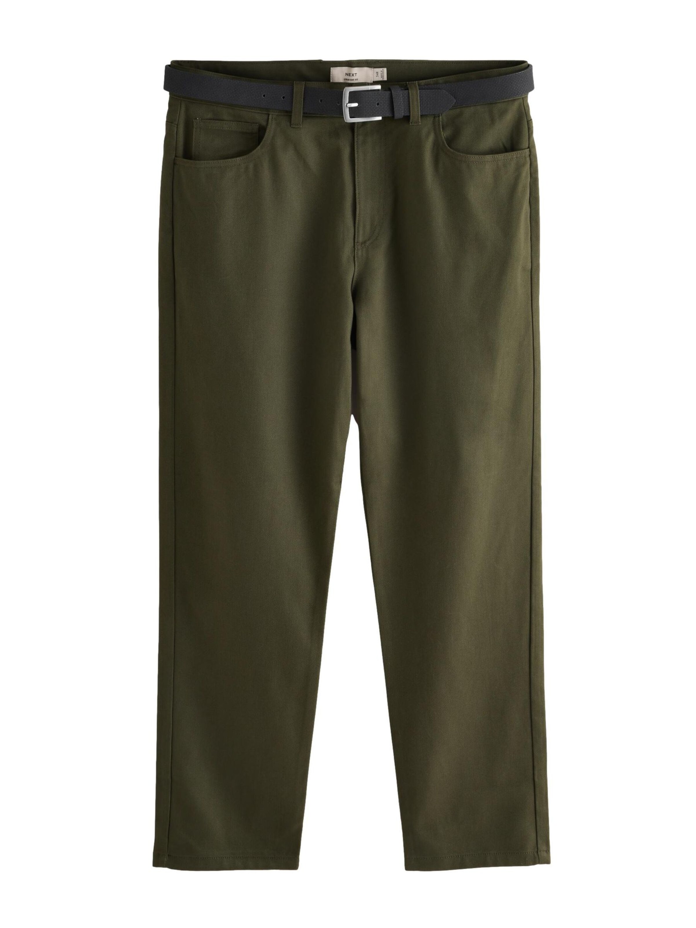 Next Брюки-чинос в Зеленый: спереди