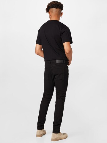 DIESEL Slimfit Jeans 'LUSTER' in Schwarz