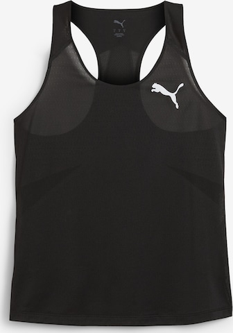 PUMA Sports top 'RACEDAY ULTRASPUN' in Black: front