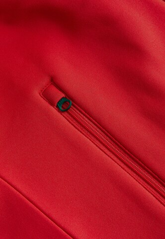 PEAK PERFORMANCE Athletic Fleece Jacket 'Rider' in Red