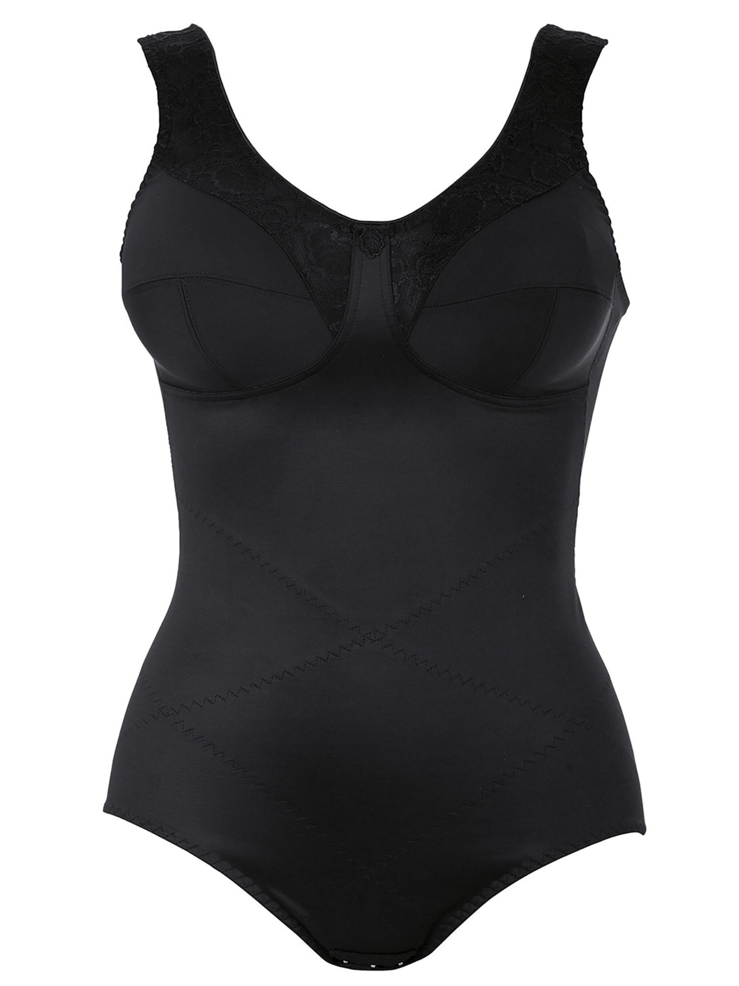 ANITA Bodysuit 'Microenergen' in Black: front