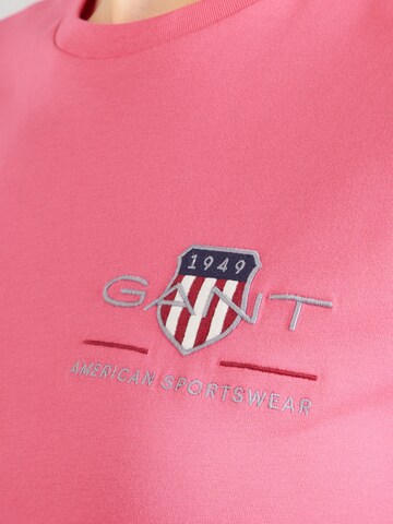 GANT Μπλουζάκι σε ροζ