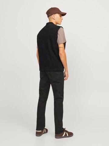 JACK & JONES Vest 'Dave' in Black