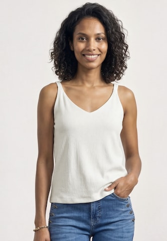 STREET ONE Top in White: front