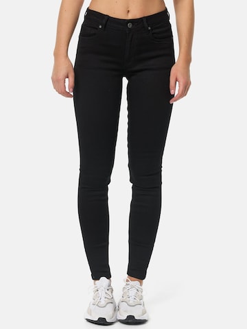 Tazzio Skinny Jeans 'F114' in Black: front