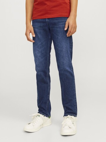 Jack & Jones Junior Regular Jeans 'JJICLARK JJORIGINAL AM 384' in Blauw: voorkant