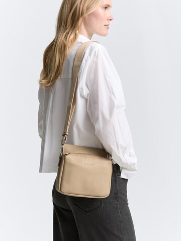 TOM TAILOR Crossbody Bag 'Rella' in Beige