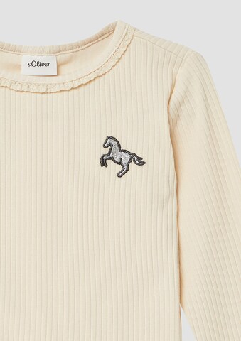 T-Shirt s.Oliver en beige