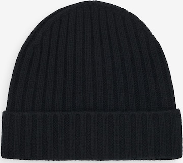 Boggi Milano Mütze in Schwarz: Vorderseite