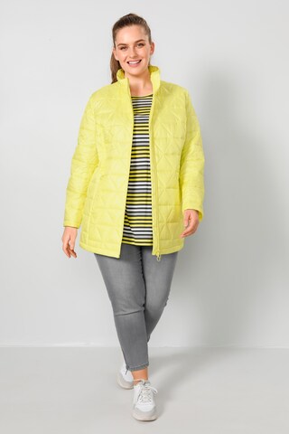 Janet & Joyce Between-Season Jacket in Yellow