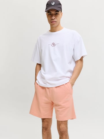 JACK & JONES - Loosefit Pantalón 'JPSTKarl Norrebro' en naranja