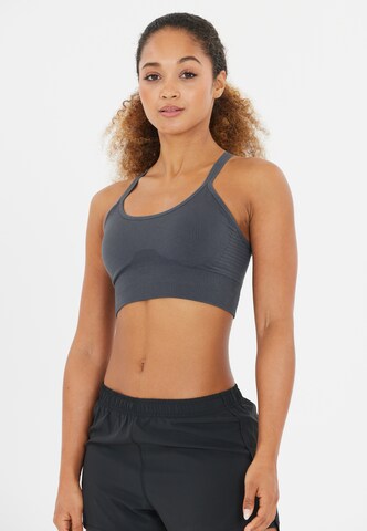 Athlecia Bustier Sport bh 'Foan V2' in Blauw: voorkant