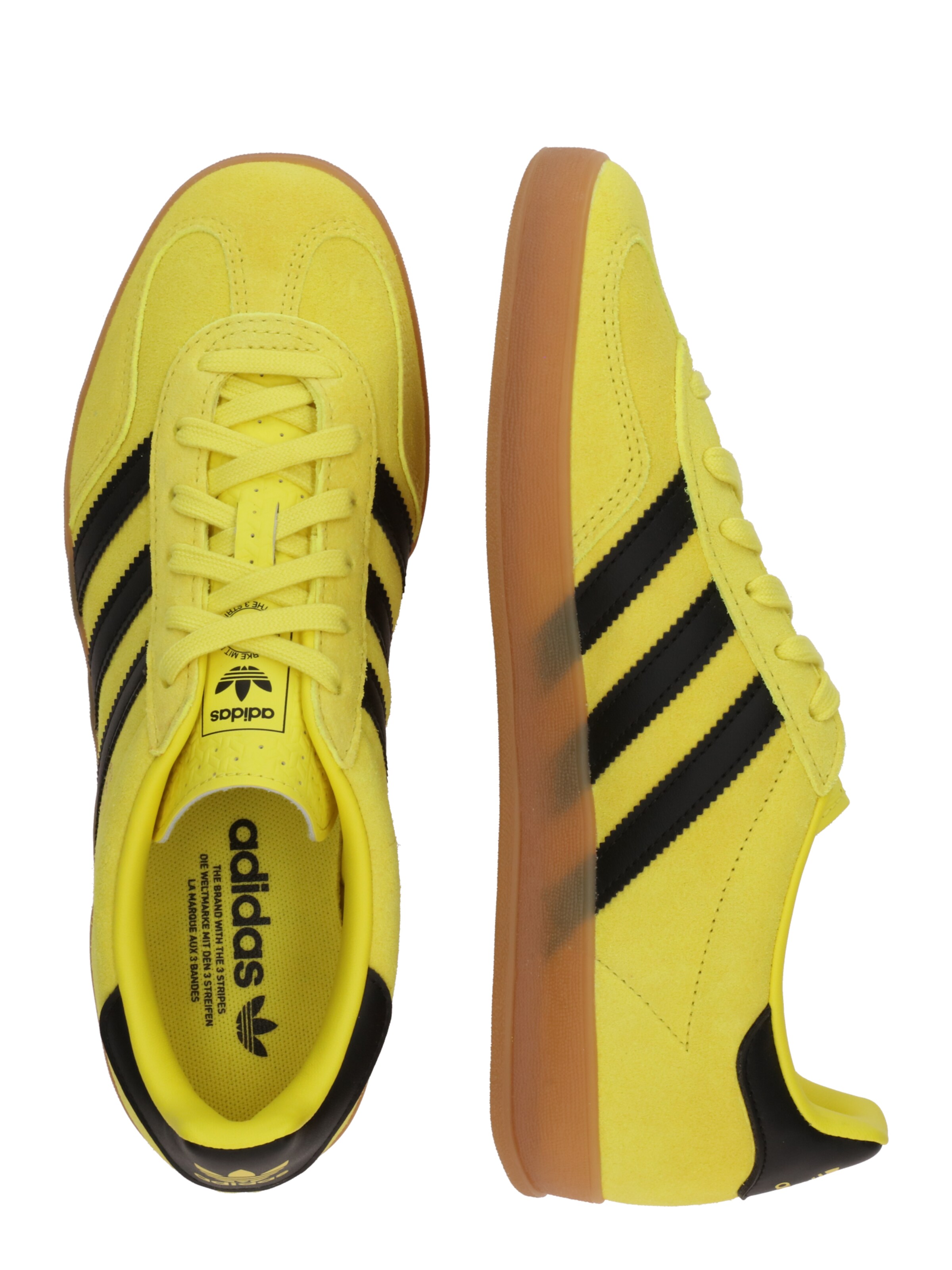 Baskets basses 'GAZELLE' ADIDAS ORIGINALS en jaune