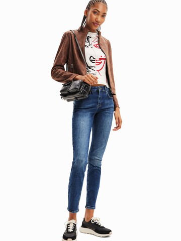 Desigual Between-season jacket in Brown
