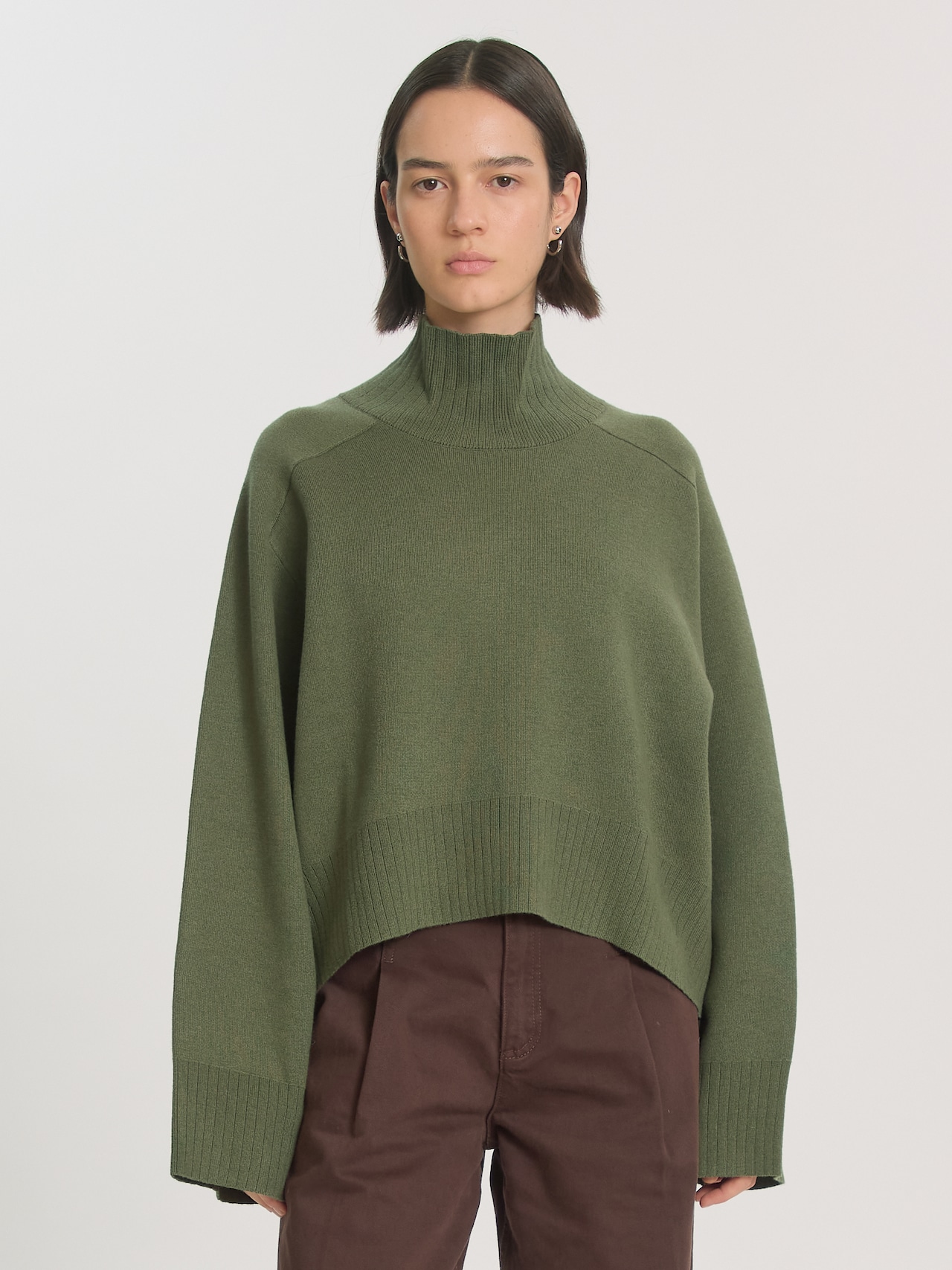 EDITED Produits Pull-over 'Kasha' vert