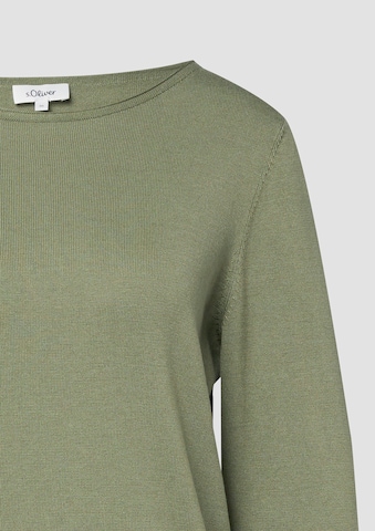 Pull-over s.Oliver en vert