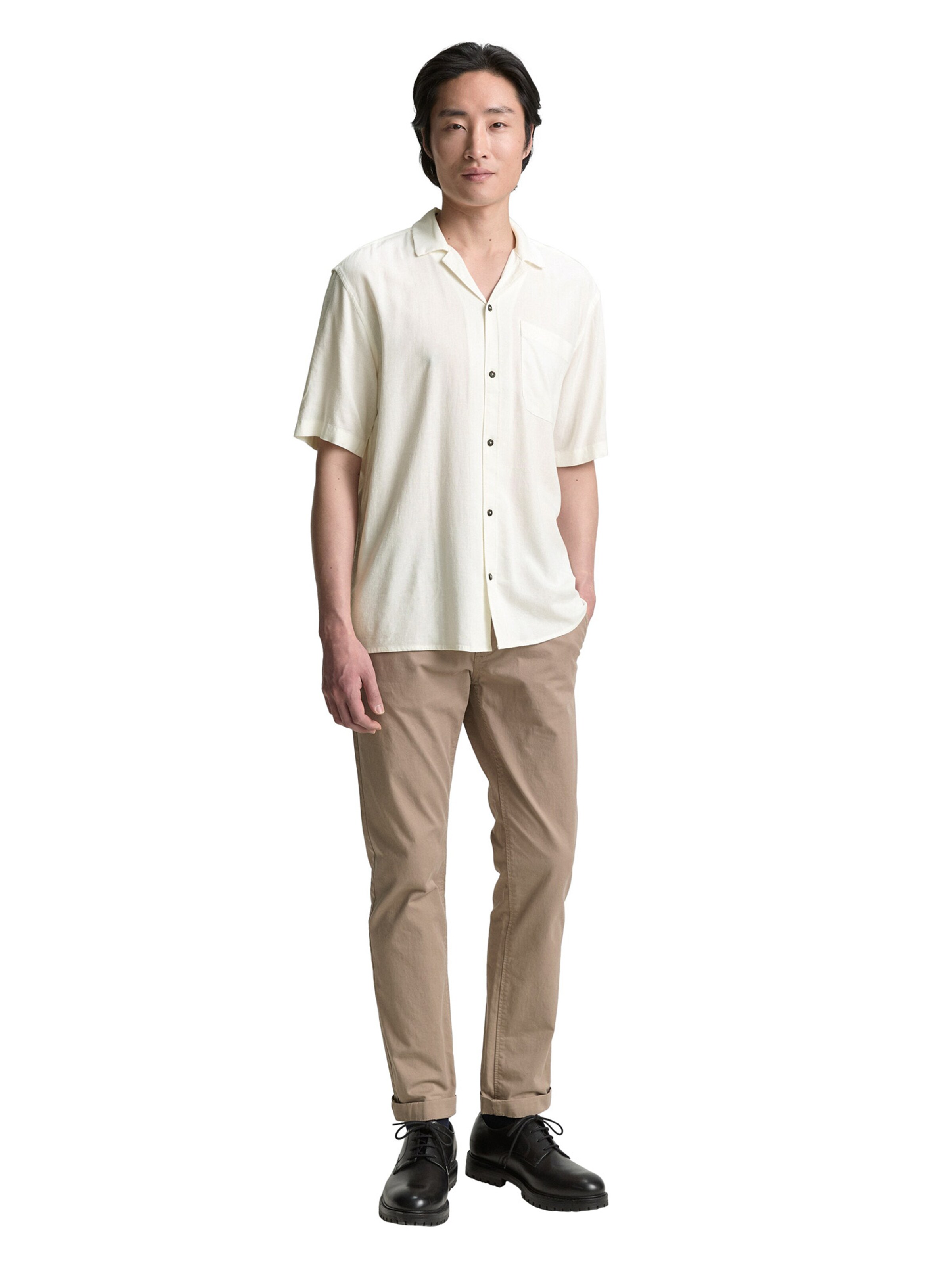 TOM TAILORRegular Fit Košulja - bijela boja