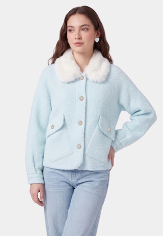 Cardigan myMo ESSENTIALS en bleu