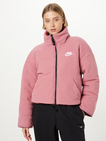 Veste d’hiver Nike Sportswear en marron : devant