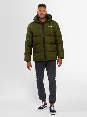Arctic Seven Outdoorjas in Groen: voorkant