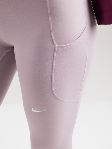 NIKE Skinny Sports trousers 'ONE' in Purple