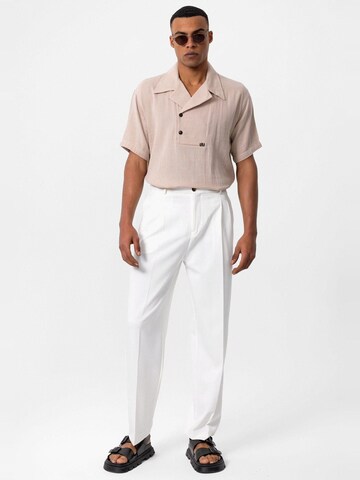 Comfort fit Camicia di Antioch in beige