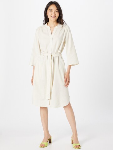 Noa Noa Shirt Dress in Beige: front