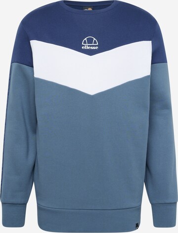 ELLESSE Sports sweatshirt 'Resistenza' in Blue: front