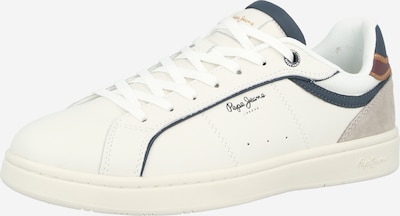 Pepe Jeans Niske tenisice 'CLAY CLASS' veličine 40 u mornarsko plava / svijetlosiva / bordo / bijela, Pregled proizvoda