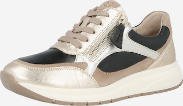 CAPRICE - Zapatillas deportivas bajas en bronce: frente