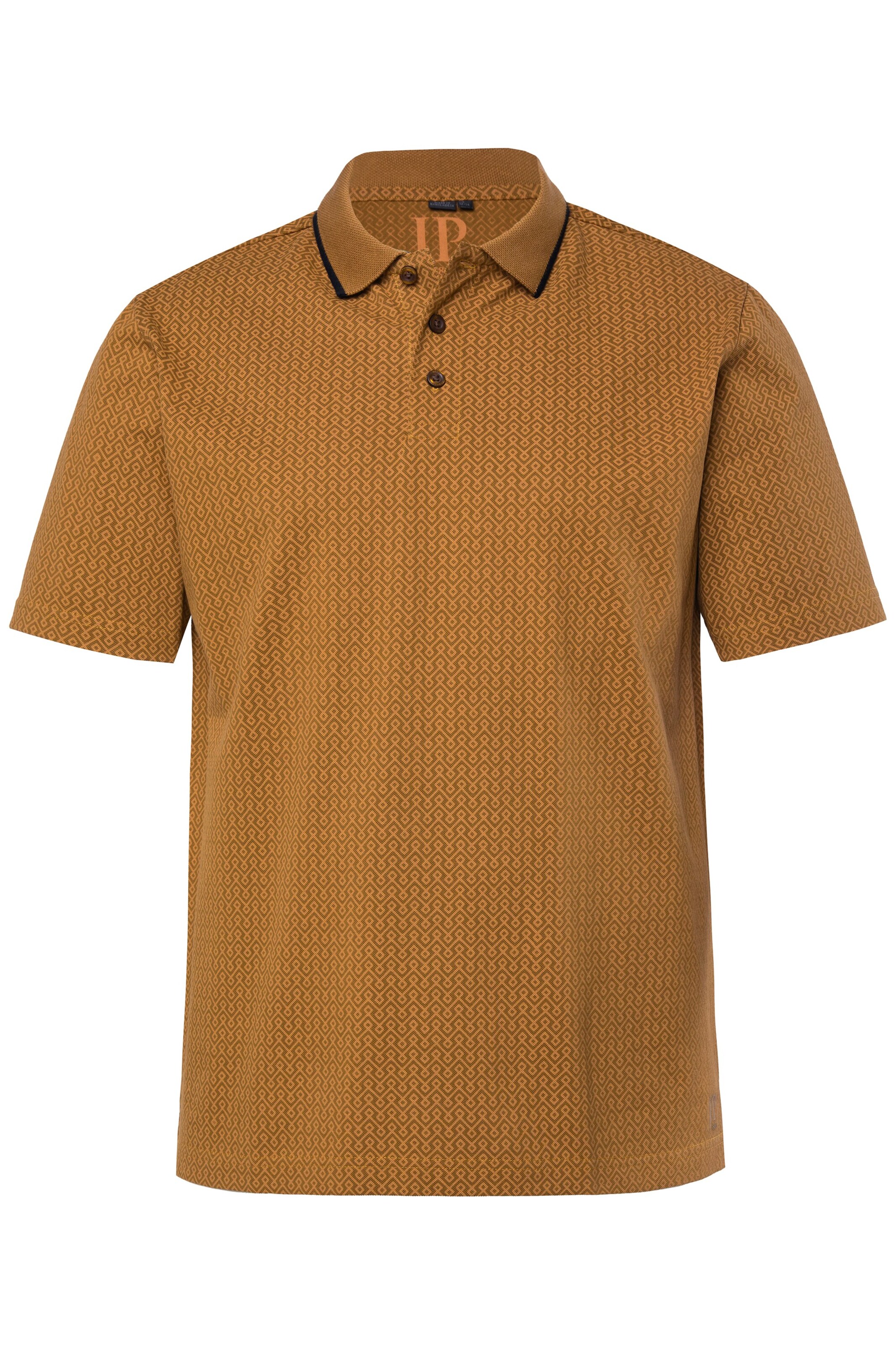 JP1880 Shirt in Bruin: voorkant