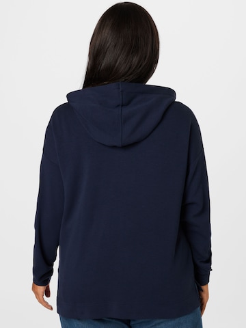 Tom Tailor Women + Sweat jacket in Blue