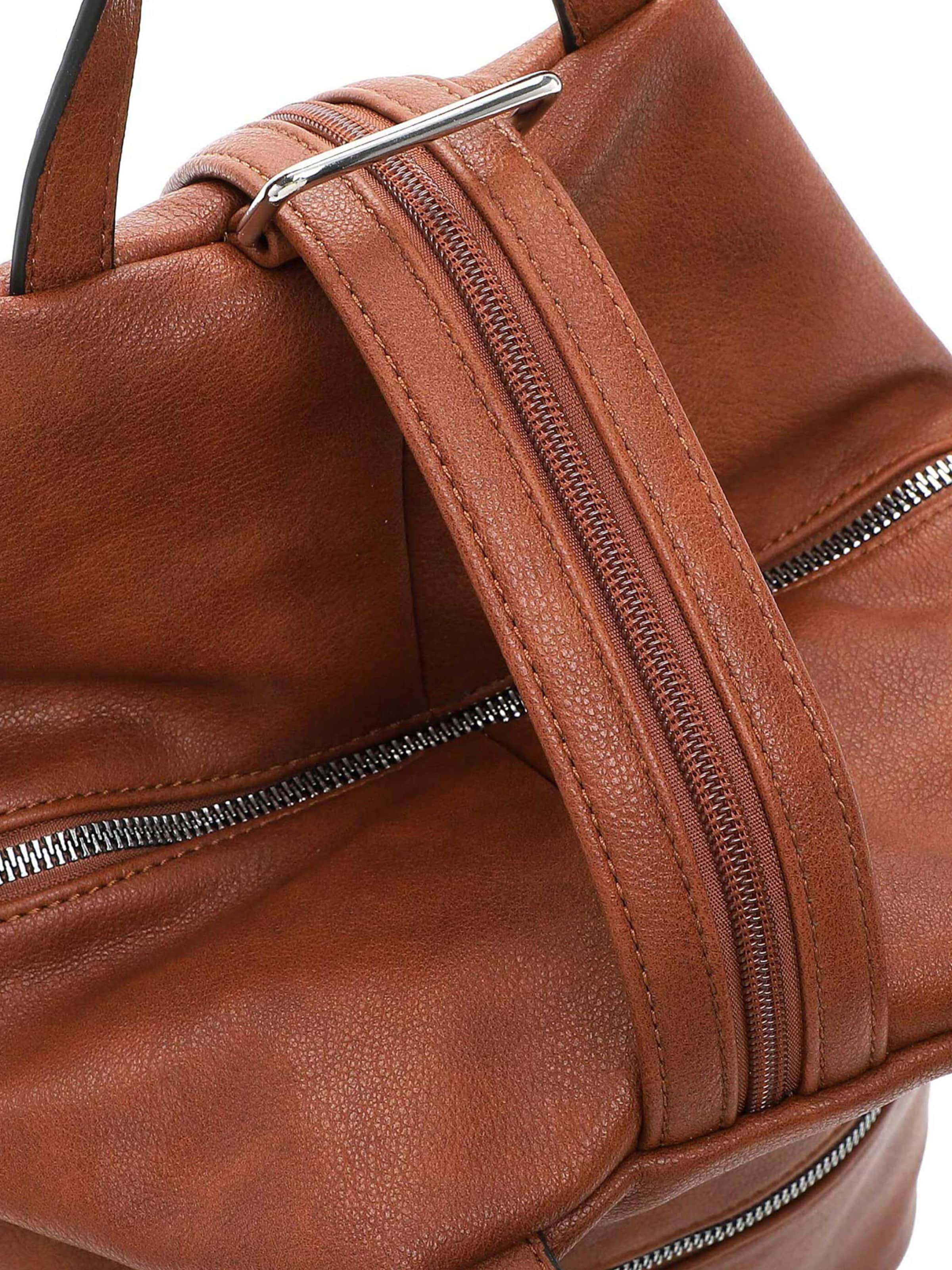 Tamaris Backpack 'Nele' in Brown