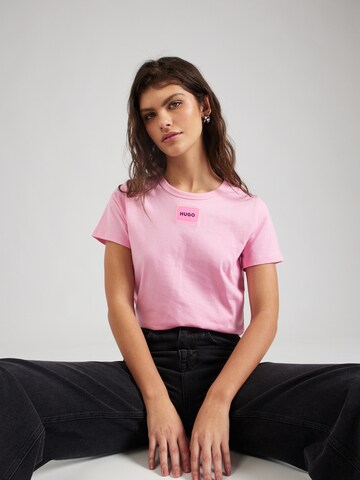 HUGO - Camisa 'Delorisa' em rosa