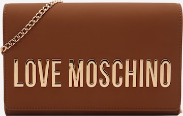 Love Moschino Pikkulaukku värissä ruskea: etupuoli