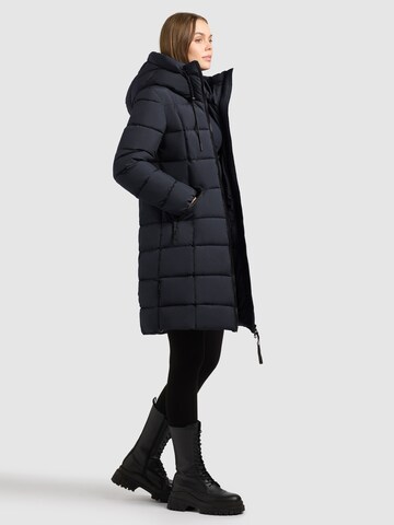 khujo Winter Coat 'Arlene' in Blue