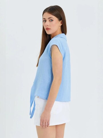 MixRay Blouse in Blue