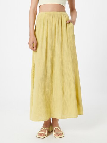 AMERICAN VINTAGE Skirt 'WELOW' in Yellow: front