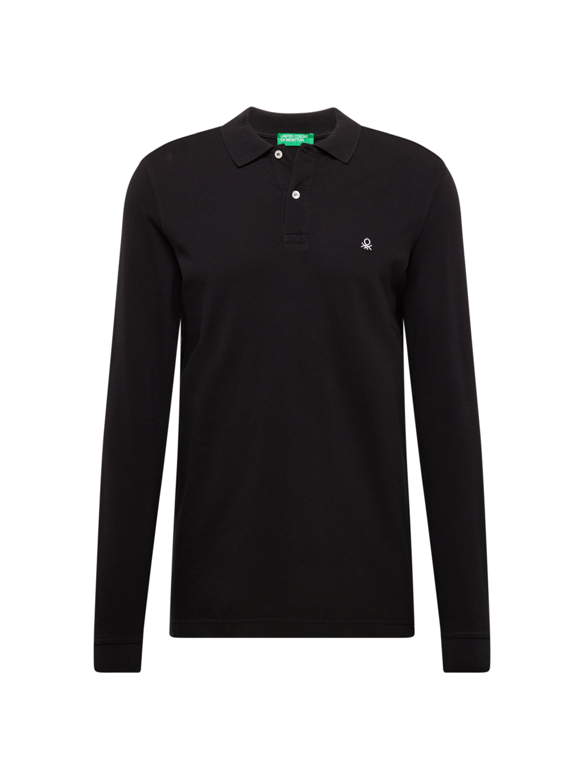 UNITED COLORS OF BENETTON - Camiseta en negro: frente