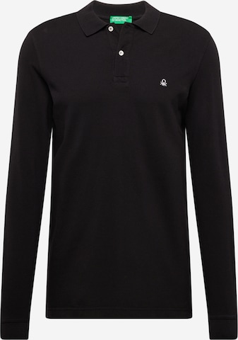 UNITED COLORS OF BENETTON Shirt in Black: front