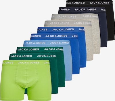 JACK & JONES Boxershorts 'Florian' in de kleur Groen / Limoen, Productweergave