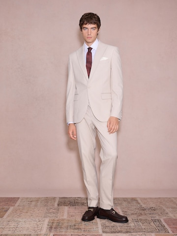 Coupe slim Pantalon chino Next en beige
