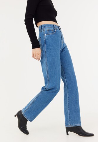 Loosefit Jean TOPTOP STUDIO en bleu